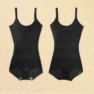 Body gainant respirant amincissant noir