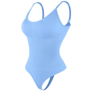 Body gaine ventre plat gris bleu