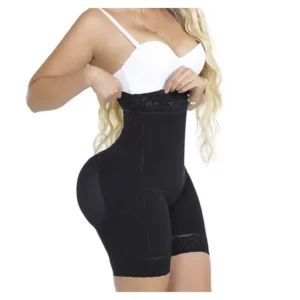 Corset gainant amincissant blanc et noir