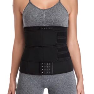 Corset gaine ventre plat noir