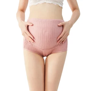 Culotte gainante grossesse rose