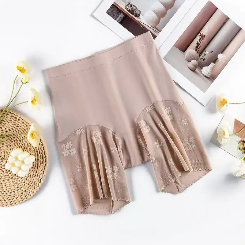 Culotte jupette gainante grossesse beige