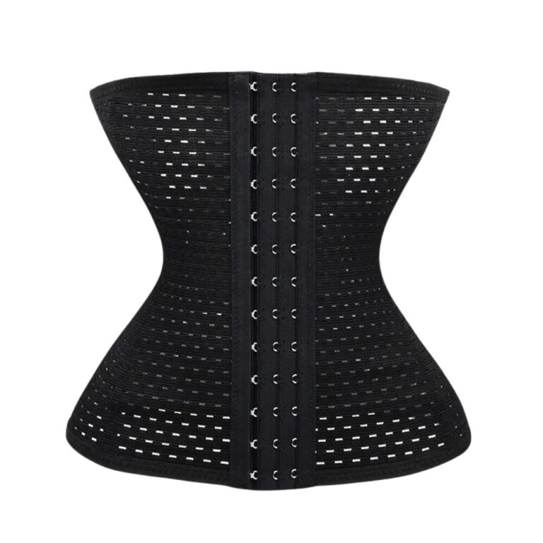 Gaine pour ventre plat noire respirante