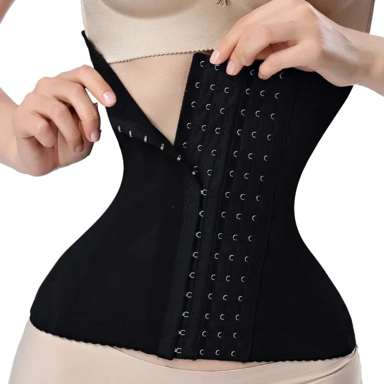 Gaine pour ventre plat noire respirante