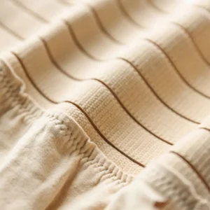 Shorty gainant taille haute beige