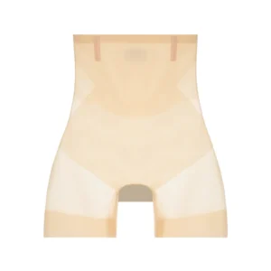 Shorty gainant transparent beige